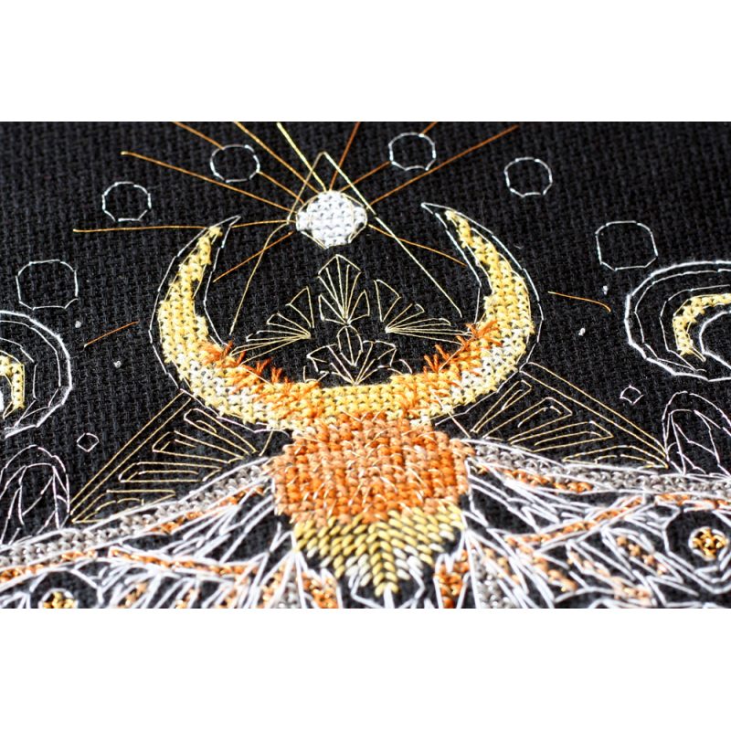 Cross-stitch kits Night moth