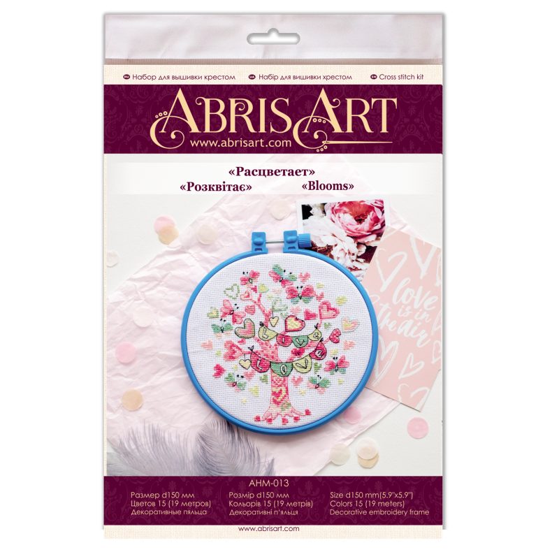 Cross-stitch kits Blooms