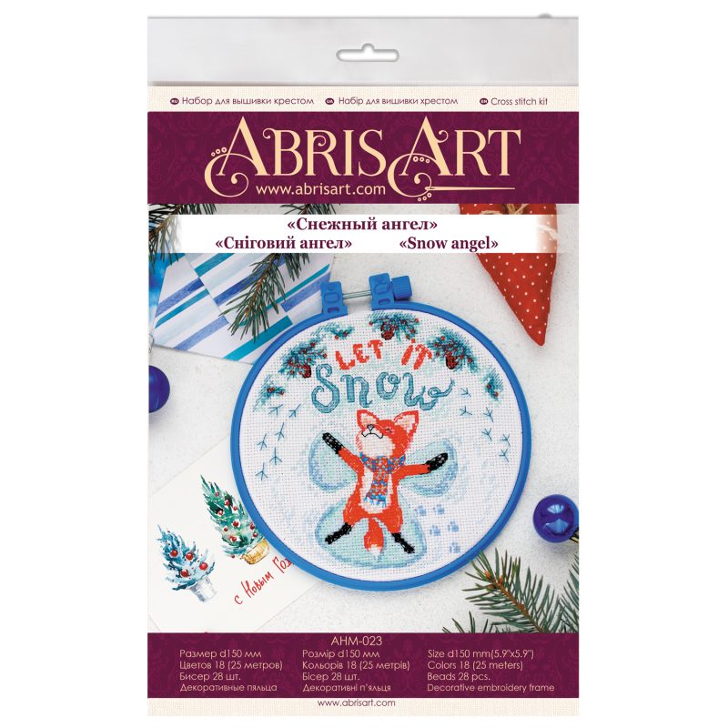 Cross-stitch kits Snow angel