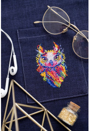 Cross-stitch kits Owl baby