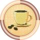 Mini Bead embroidery kit Coffee
