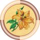 Mini Bead embroidery kit Lily