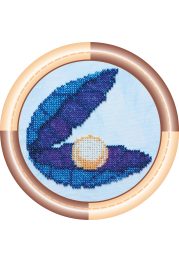 Mini Bead embroidery kit Shell
