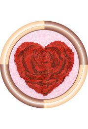 Mini Bead embroidery kit Heart