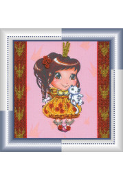 Mini Bead embroidery kit Estelle