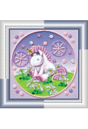Mini Bead embroidery kit Pony