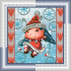 Mini Bead embroidery kit Christmas Elf