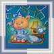 Mini Bead embroidery kit Sleepy-head