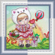 Mini Bead embroidery kit Carnival