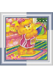 Mini Bead embroidery kit Morning exercise