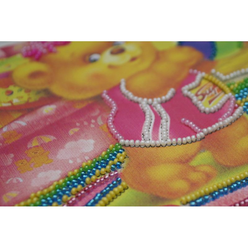 Mini Bead embroidery kit Morning exercise