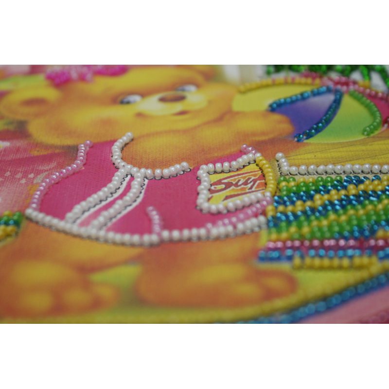 Mini Bead embroidery kit Morning exercise