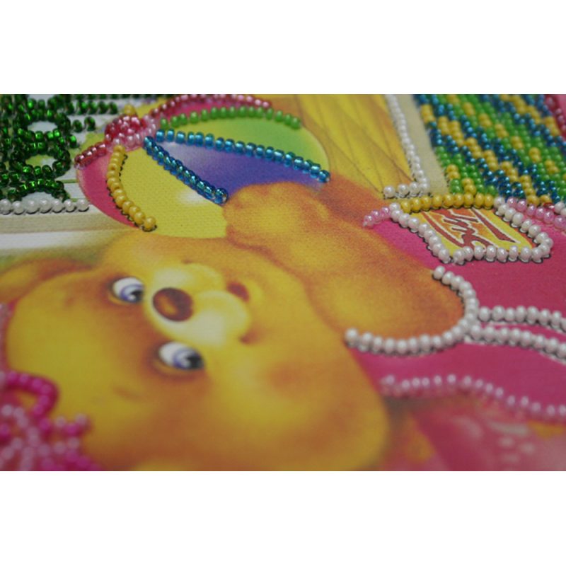 Mini Bead embroidery kit Morning exercise