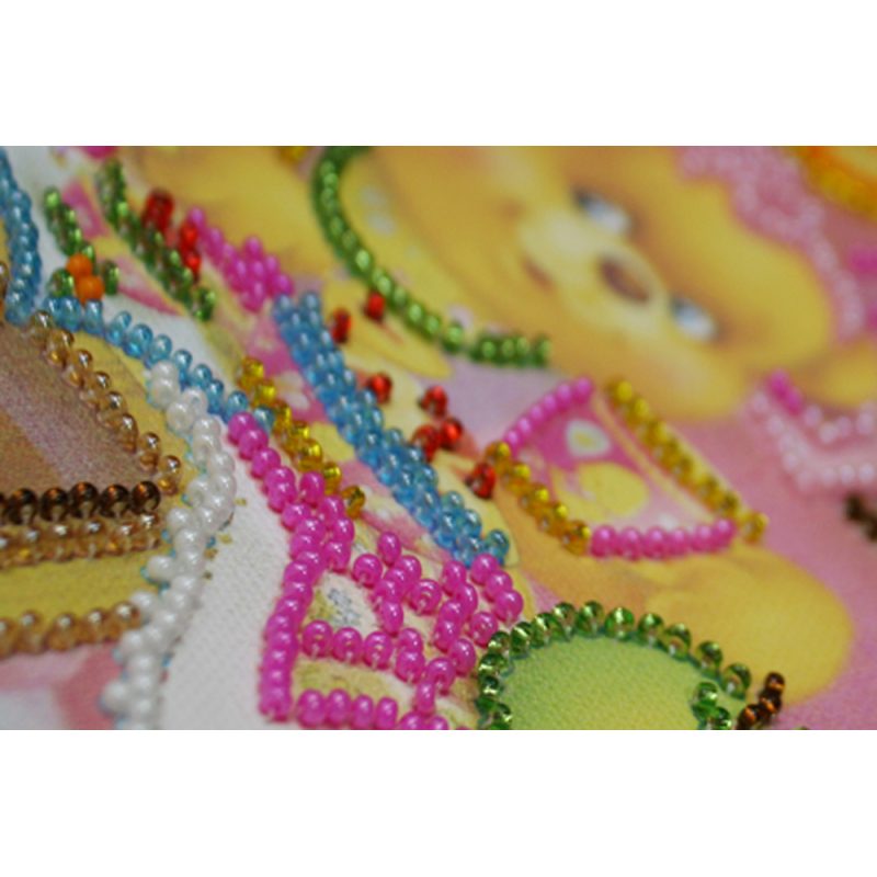 Mini Bead embroidery kit Breakfast