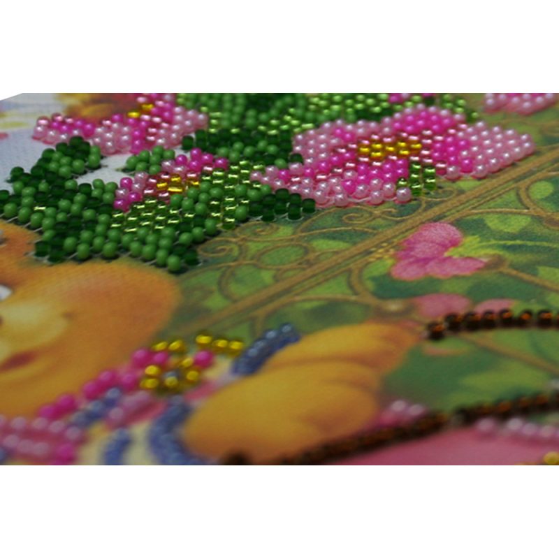 Mini Bead embroidery kit Mothers and daughters