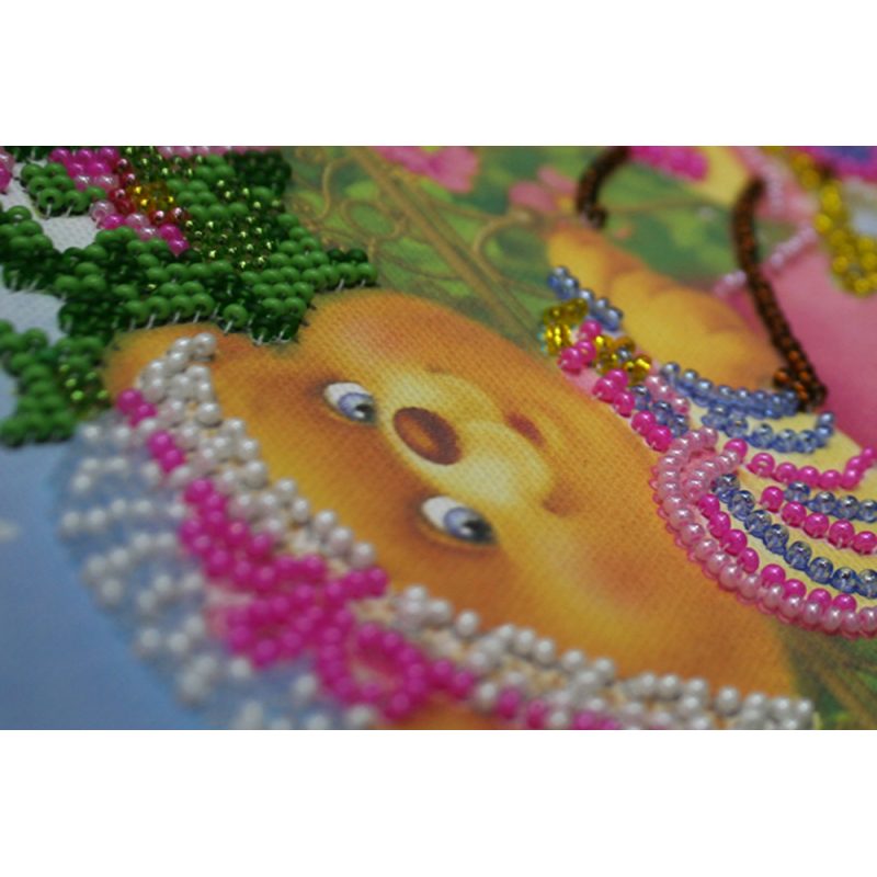 Mini Bead embroidery kit Mothers and daughters