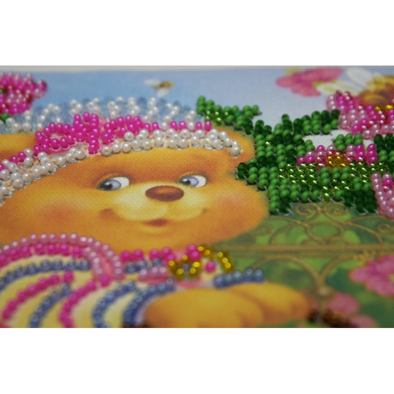 Mini Bead embroidery kit Mothers and daughters