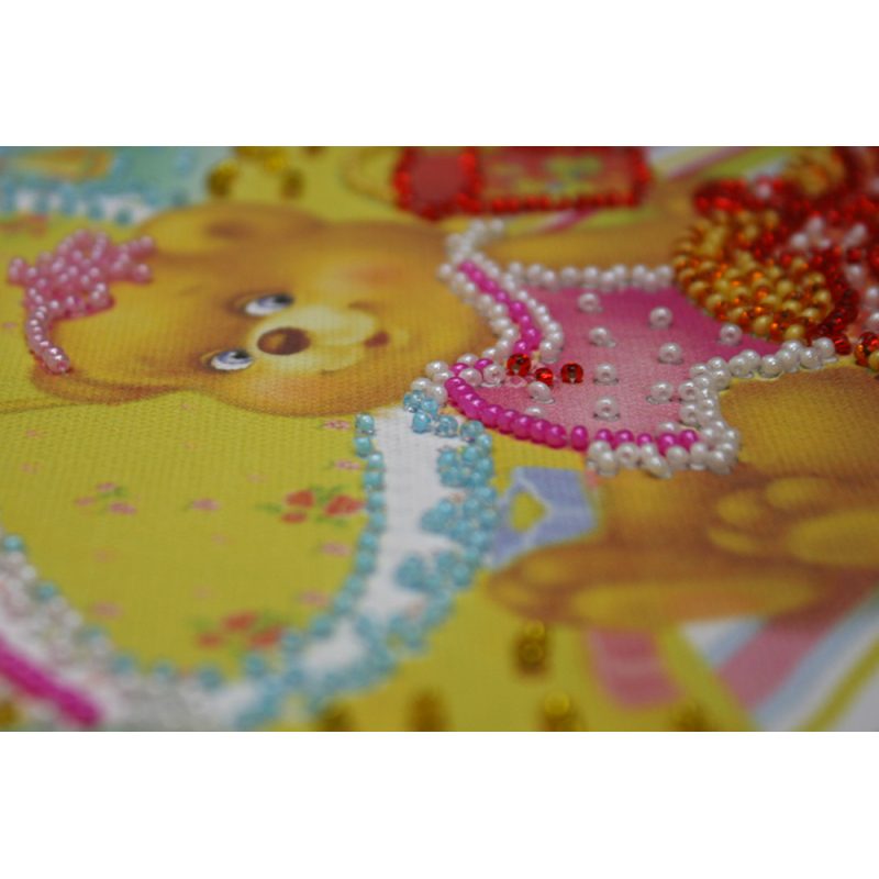 Mini Bead embroidery kit On a beach