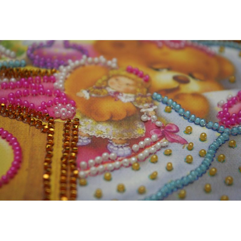 Mini Bead embroidery kit Nighty night