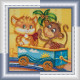 Mini Bead embroidery kit Funny company