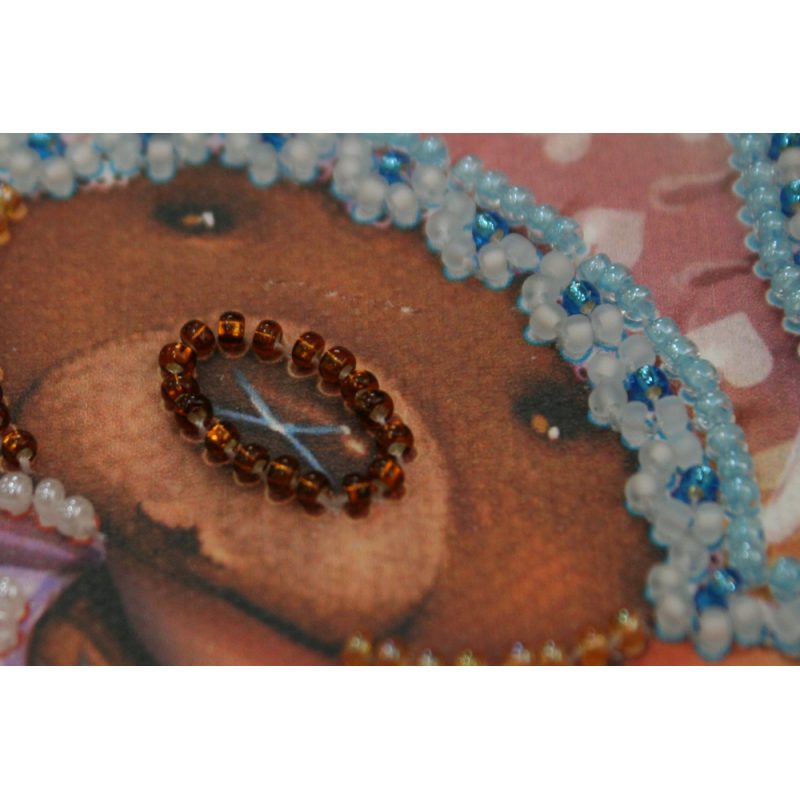 Mini Bead embroidery kit Favourite bear