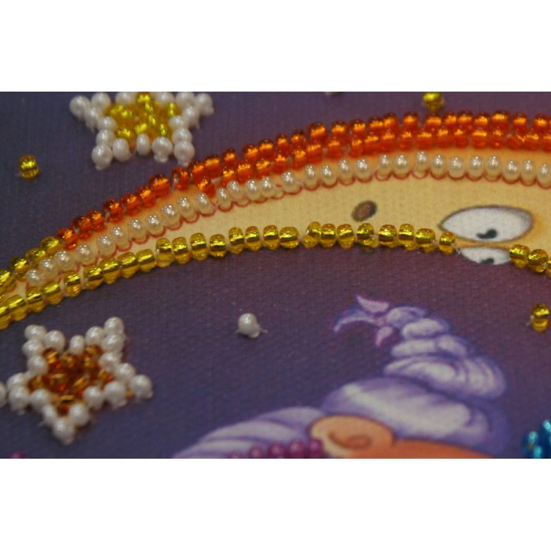Mini Bead embroidery kit Moonlight dreamer