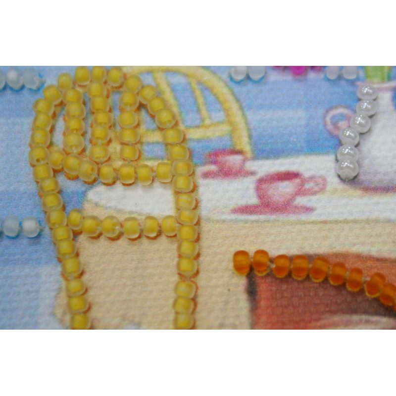Mini Bead embroidery kit Yummy!