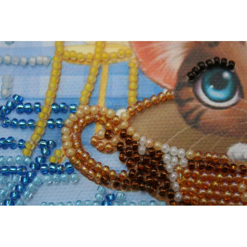 Mini Bead embroidery kit Yummy!