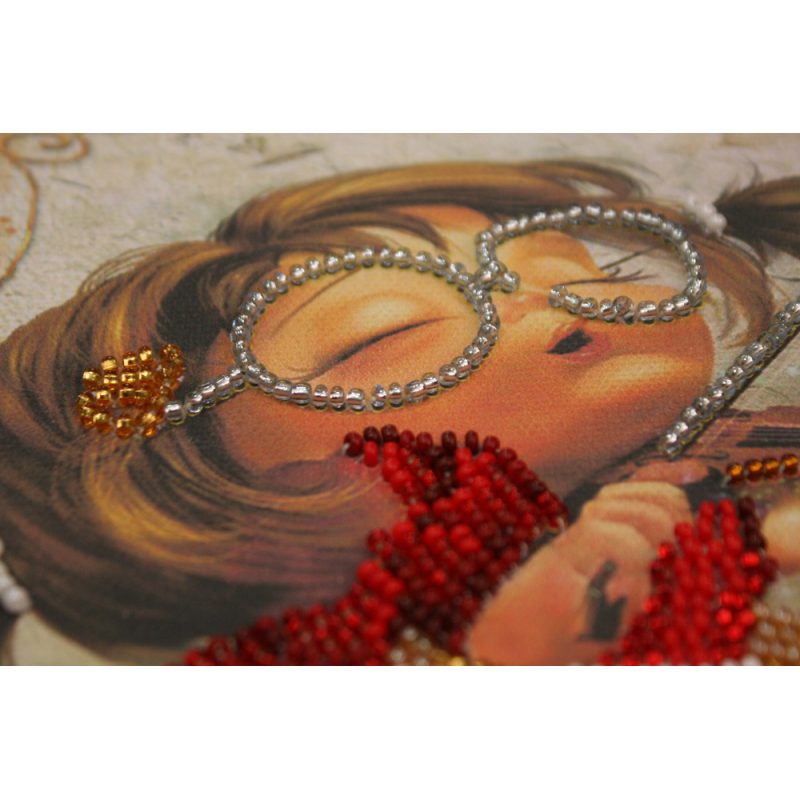 Mini Bead embroidery kit Violinist and conductor