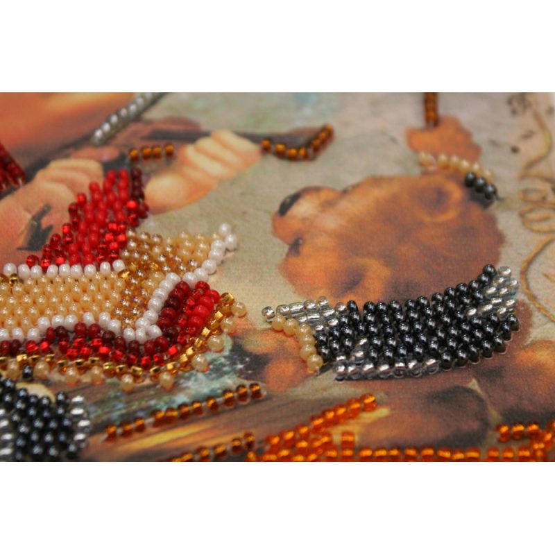 Mini Bead embroidery kit Violinist and conductor