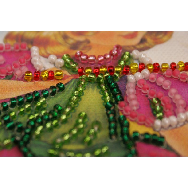Mini Bead embroidery kit Young magician
