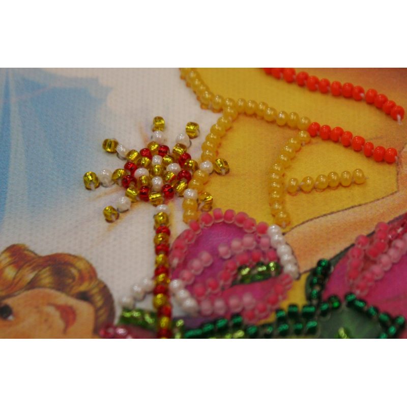 Mini Bead embroidery kit Young magician