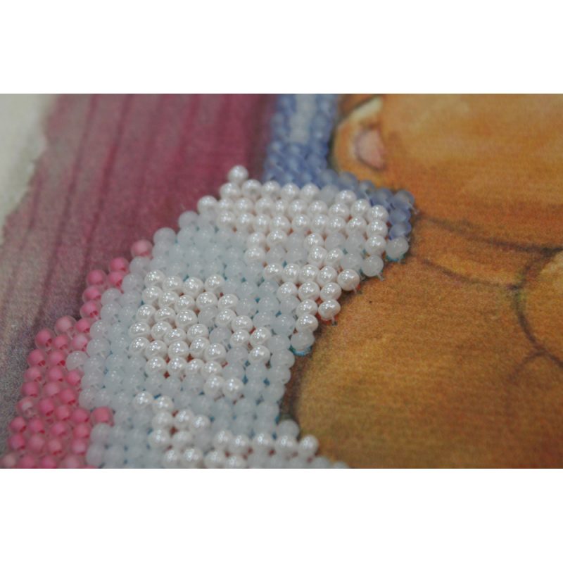 Mini Bead embroidery kit Starlight night