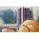 Mini Bead embroidery kit Starlight night