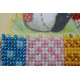 Mini Bead embroidery kit Bears and basket