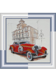 Mini Bead embroidery kit Mersedes-500k