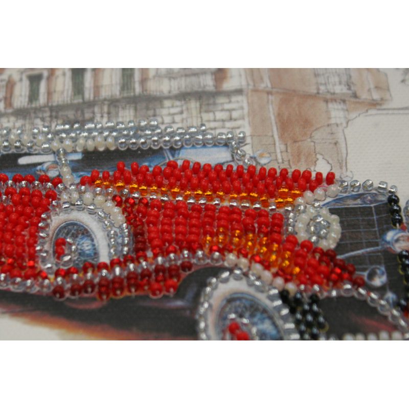 Mini Bead embroidery kit Mersedes-500k
