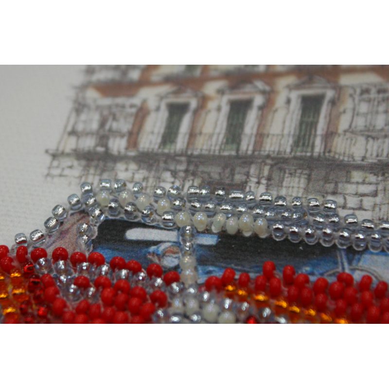 Mini Bead embroidery kit Mersedes-500k
