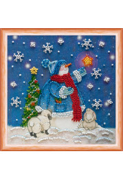 Mini Bead embroidery kit Fairy night