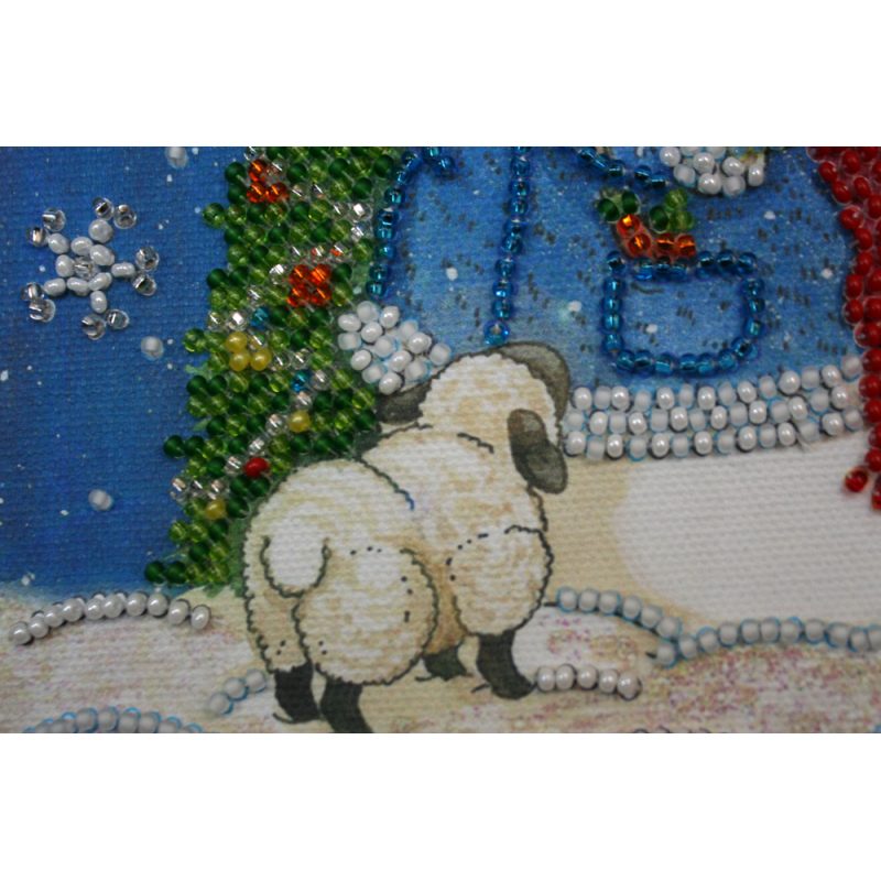 Mini Bead embroidery kit Fairy night