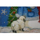 Mini Bead embroidery kit Fairy night