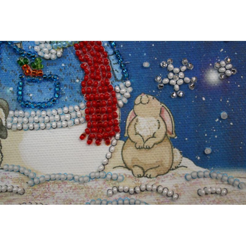 Mini Bead embroidery kit Fairy night