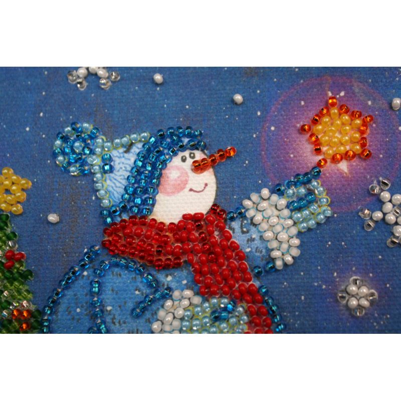 Mini Bead embroidery kit Fairy night