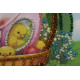 Mini Bead embroidery kit Happy Easter