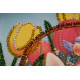 Mini Bead embroidery kit Happy Easter
