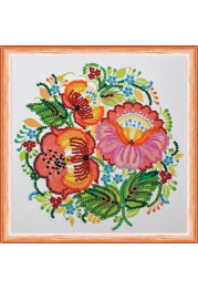 Mini Bead embroidery kit Hohloma – 1