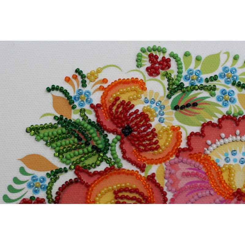 Mini Bead embroidery kit Hohloma – 1