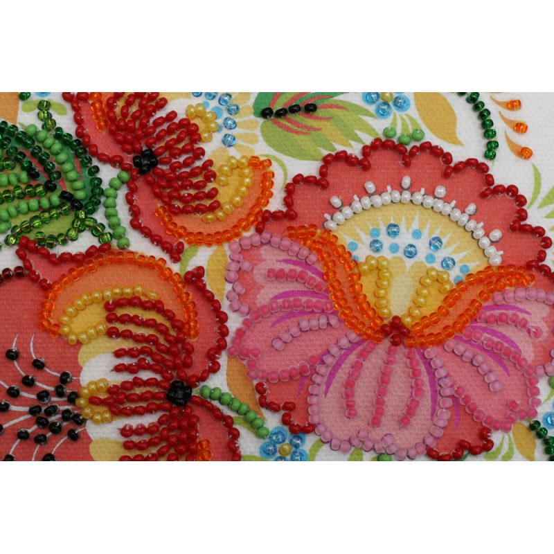 Mini Bead embroidery kit Hohloma – 1