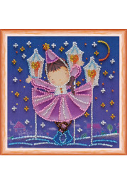 Mini Bead embroidery kit Star dance