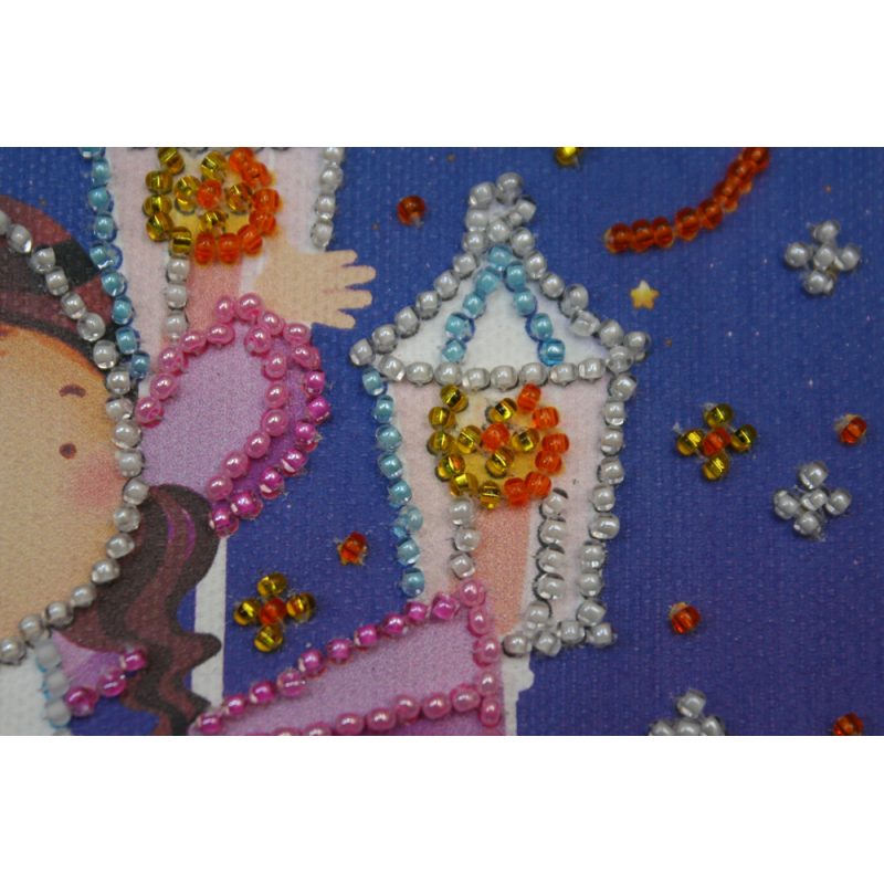 Mini Bead embroidery kit Star dance